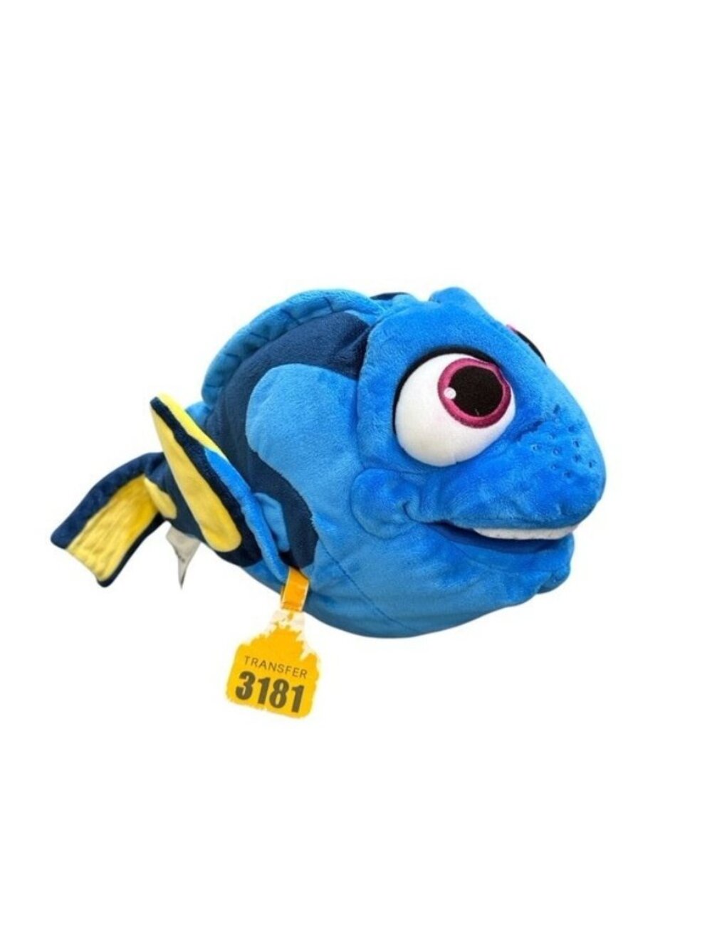 Finding Nemo Dory Blue Disney 17 in Plush Fish Stuffed Toy Transfer 3181 Tag